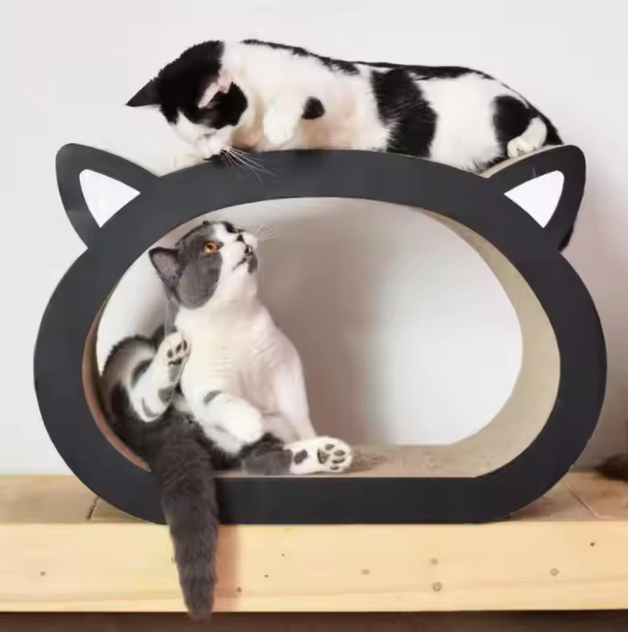 Cat Scratching Furniture with Resting Surface - A Stylish Scratcher and a Place to Sleep