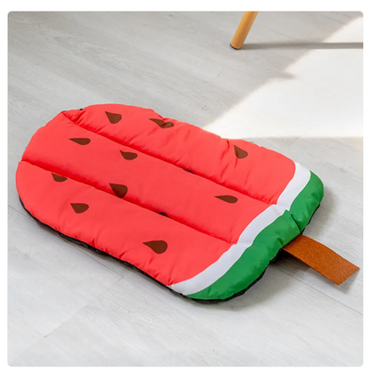 Cooling Mattress for Pets with Fruit Ice Design for Cats and Dogs