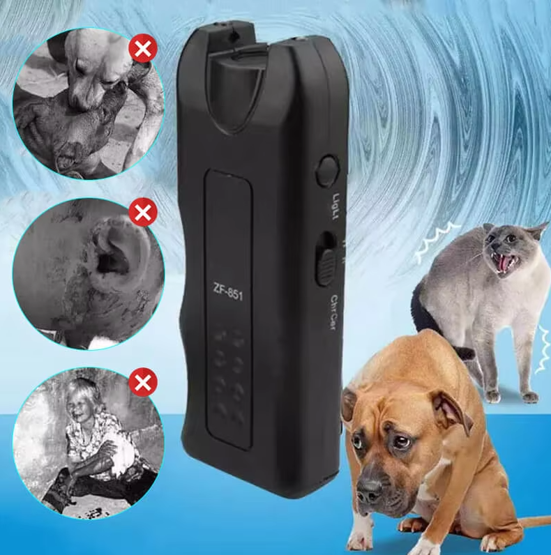 Dog Deterrent with Light and Sound