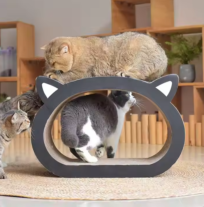Cat Scratching Furniture with Resting Surface - A Stylish Scratcher and a Place to Sleep