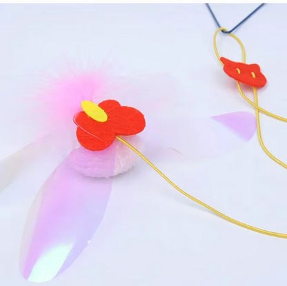 Interactive Door Toy - Jumping Mouse for Active Cats