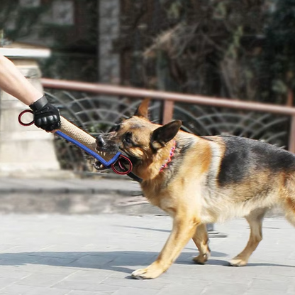 Chewable Sausage for Dogs – Durable Jute Training Toy with Handles for Puppies and Adult Dogs