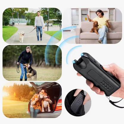 Dog Deterrent with Light and Sound