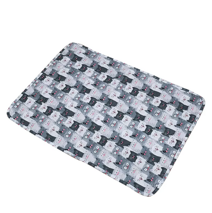 Colourful Pet Blanket - Soft and Washable Mat for Dogs and Cats