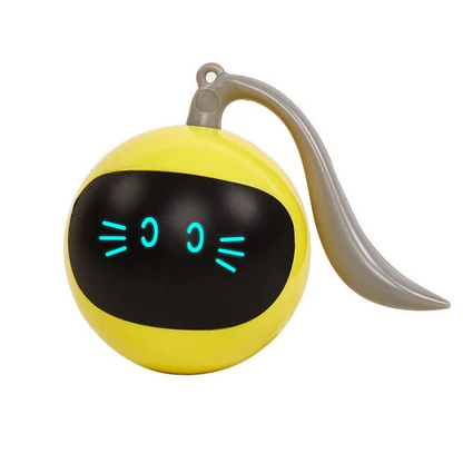Interactive Cat Toy with LED Lights - Ball-Shaped Toy for Cats