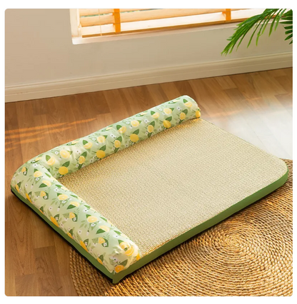 Cooling Mattress for Cats with Raised Edges - Summer Cooling for Pets