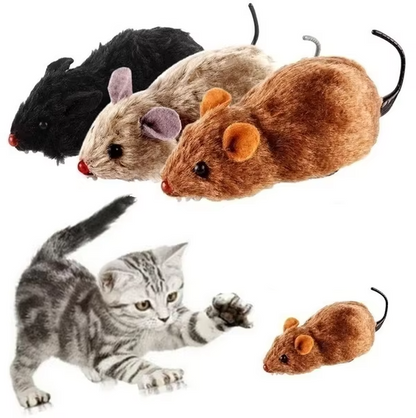 Electric Mouse for Cats - Interactive Racing Mouse for Hunting Fun
