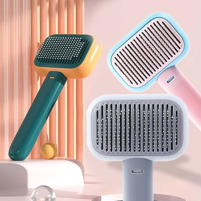 Hair Brush with Detangling Function – Innovative Design for Pain Relief and Quick Detangling