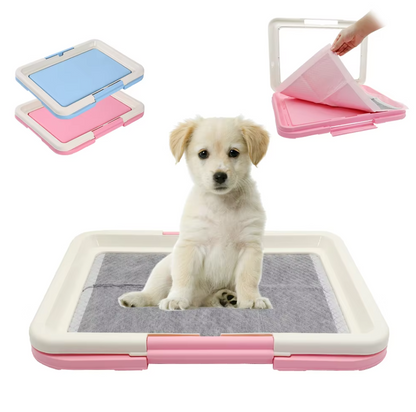 Indoor Dog Toilet – Clean Potty Solution with Non-Slip Mat for Puppies and Small Dogs