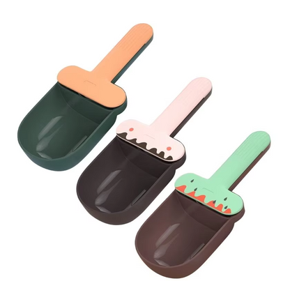 Food Measuring Spoons for Dogs and Cats – Cute Ice Cream Cup Design Food Spoon