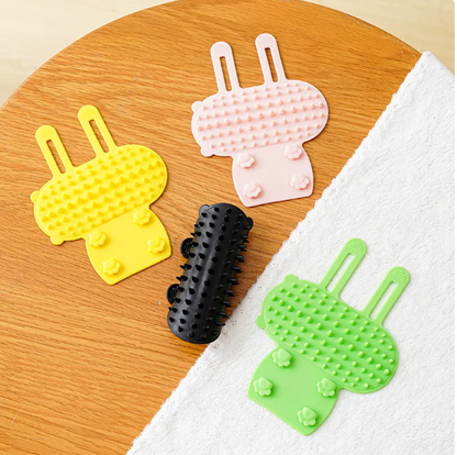 Cat Scratcher Brush to Relieve Itching - Multicoloured Silicone Brush for Pets