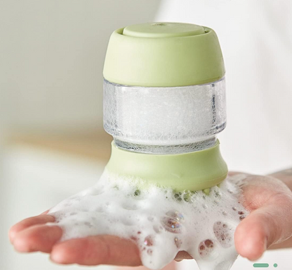 Silicone Shower Brush with Reservoir for Pets