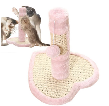 Heart-Shaped or Star-Shaped Cat Tree with Toys