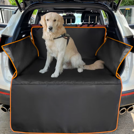 Waterproof Trunk Cover for Dogs - Non-Slip Car Protection Blanket with Side Protection