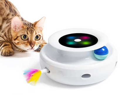 Interactive Cat Toy with LED Movement - Light