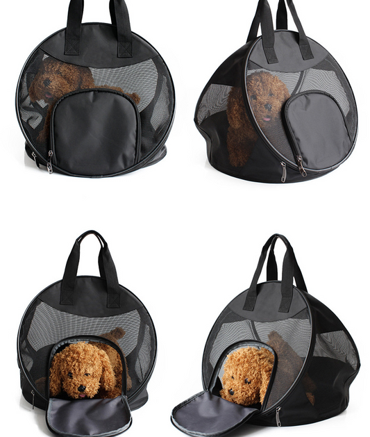 Foldable Pet Carrier Bag – Breathable Travel Carrier For Dogs And Cats