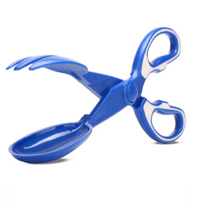 Multifunctional Kitchen Tongs in Scissor Shape for Easy Serving and Gripping