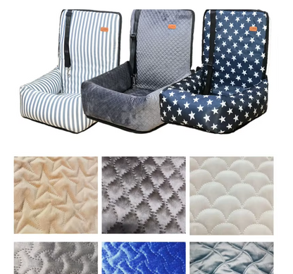 Car Seat for Dogs - Safety Seat for Dogs with Straps and Soft Padding