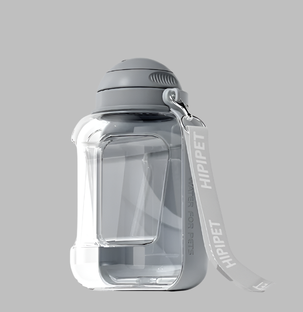 2-in-1 Dog Bottle – Water Bottle with Bowl for Travel