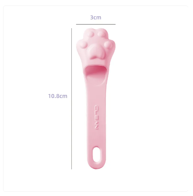 Tongue Scraper for Dogs - Paw-Shaped Grooming Tool for Dental Hygiene
