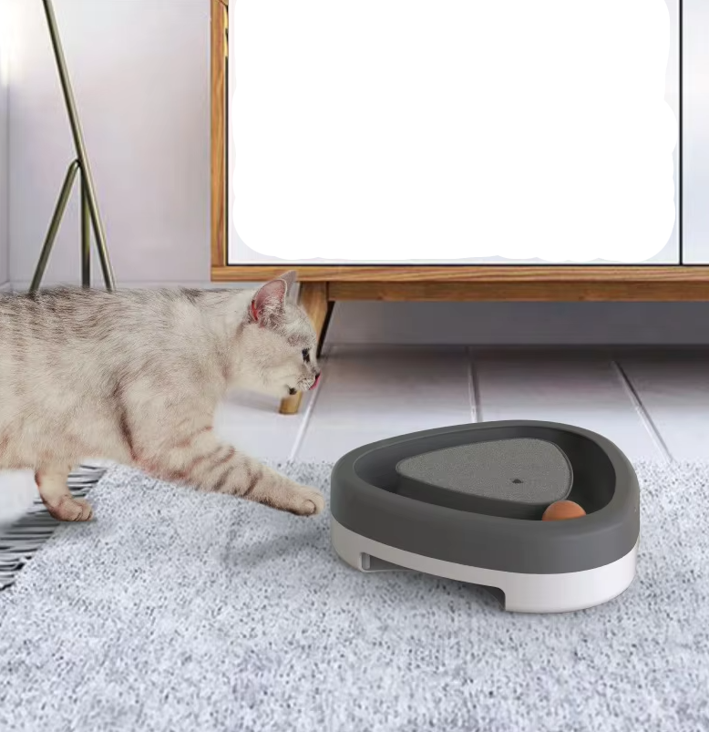 Interactive Cat Toy with Ball - Scratcher and Play Track for Active Cats