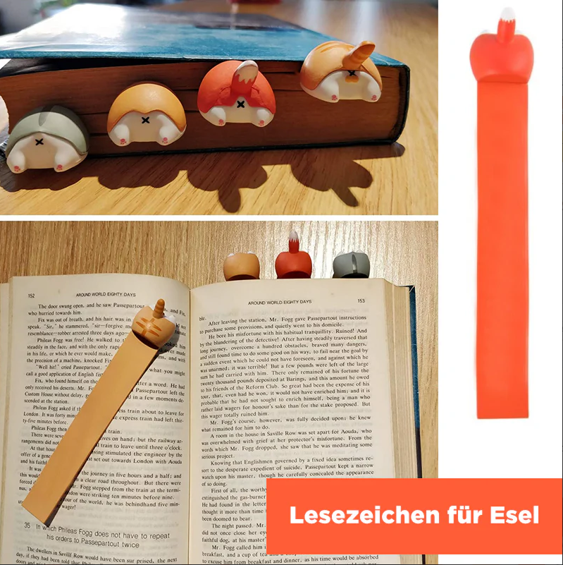 Cute Animal Popo Bookmark