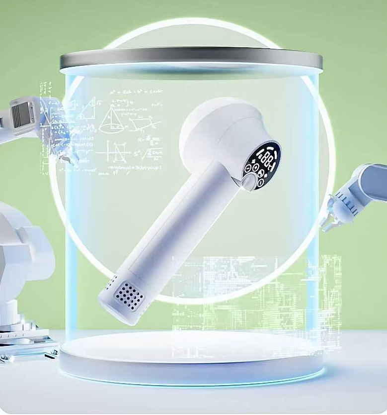 Hair Dryer with Digital Display – Intelligent Temperature Control for Fast and Gentle Drying