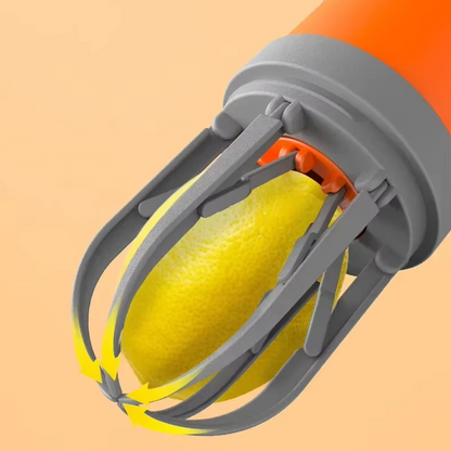 Portable Dog Waste Picker with Bag Holder and One-Button Mechanism