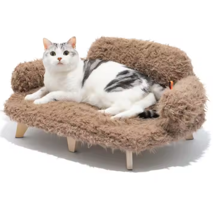 Plush Cozy Sofa for Dogs and Cats