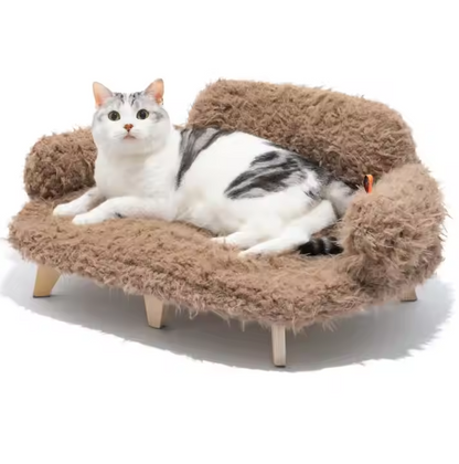 Plush Cozy Sofa for Dogs and Cats