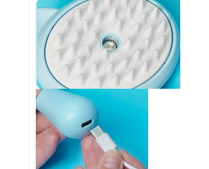 Pet Spray Brush with Water Reservoir
