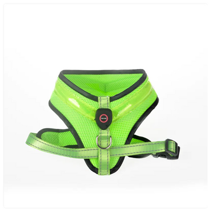 Comfortable Dog Harness with Reflective Strips – Breathable and Adjustable