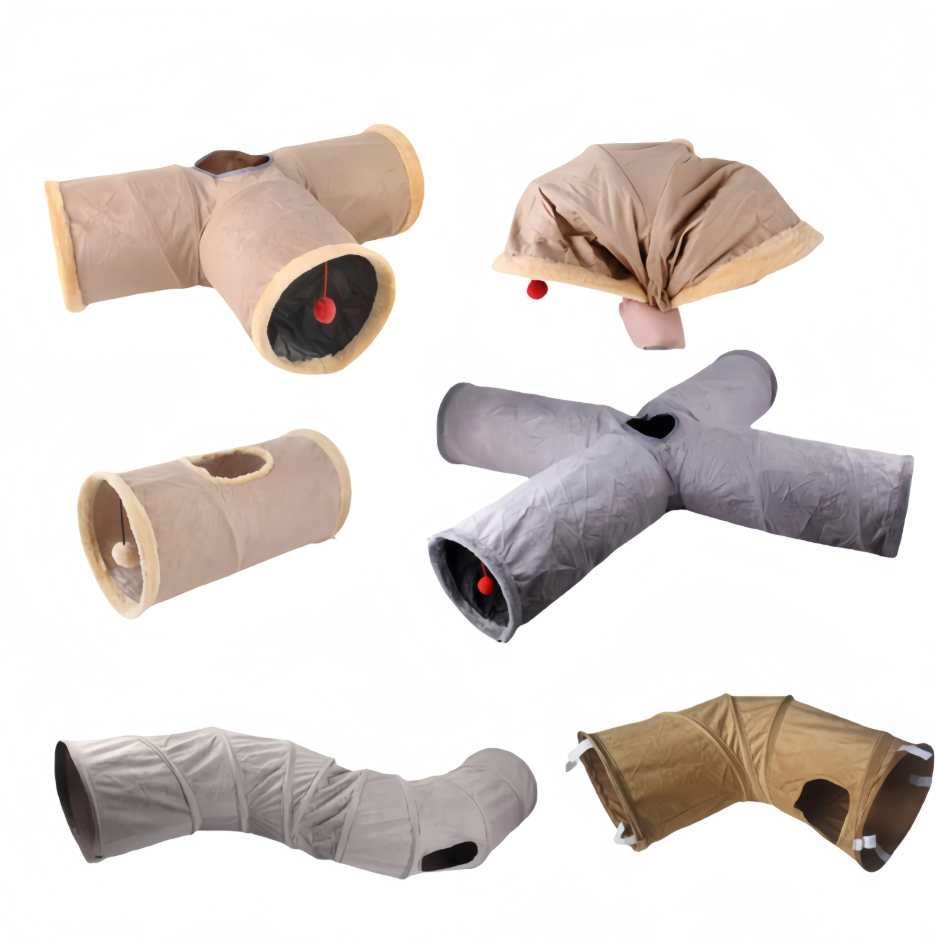 Cat Tunnel with Window – Play and Hideaway for Active Cats