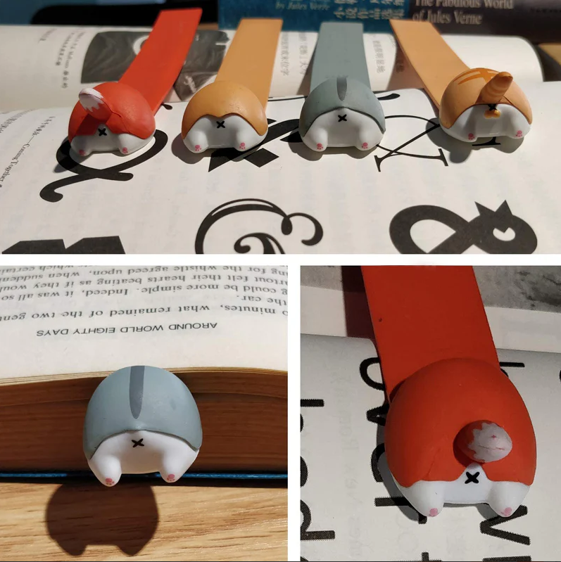 Cute Animal Popo Bookmark