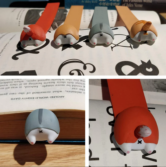 Cute Animal Popo Bookmark