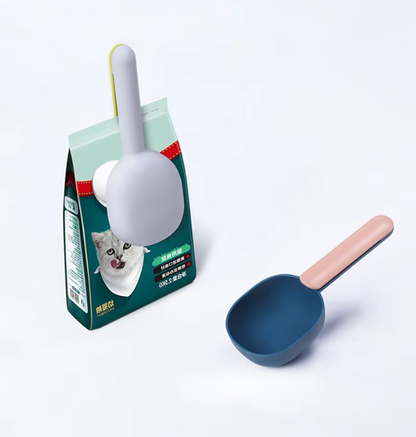 Cat Food Measuring Scoops with Hook