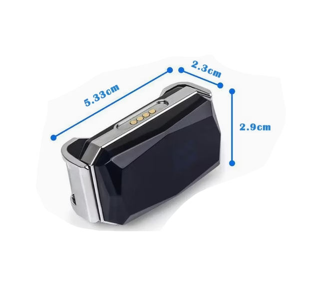 Rechargeable GPS Tracker for Dogs with Collar and USB
