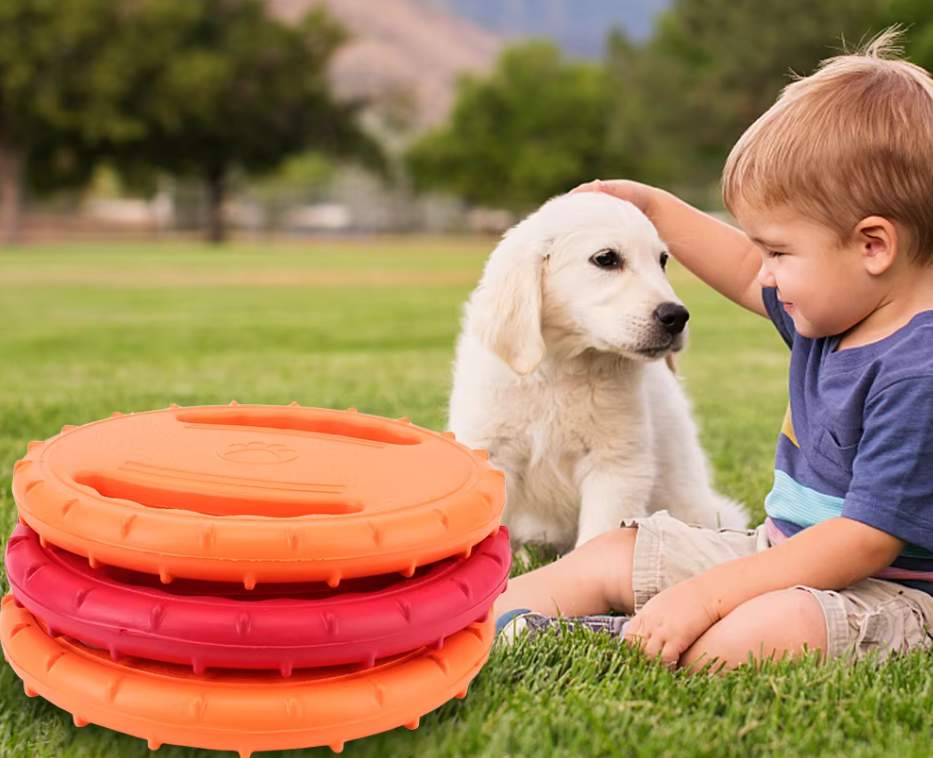 Floating Teething Toy for Dogs with Textured Surface