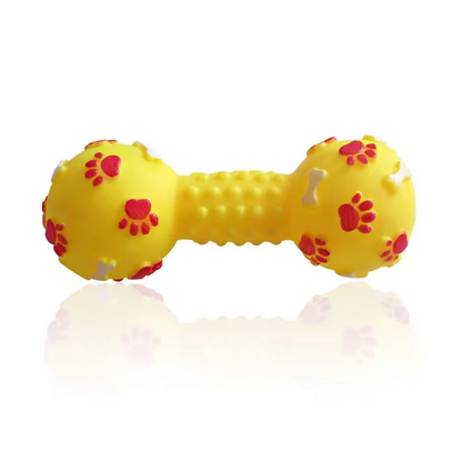 Chew Toys for Dogs - Multicolored Dumbbell-Shaped Chew Toys