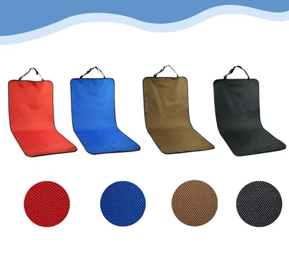 Waterproof Car Seat Cover for Dogs – Non-Slip Protective Mat with Seatbelt Attachment