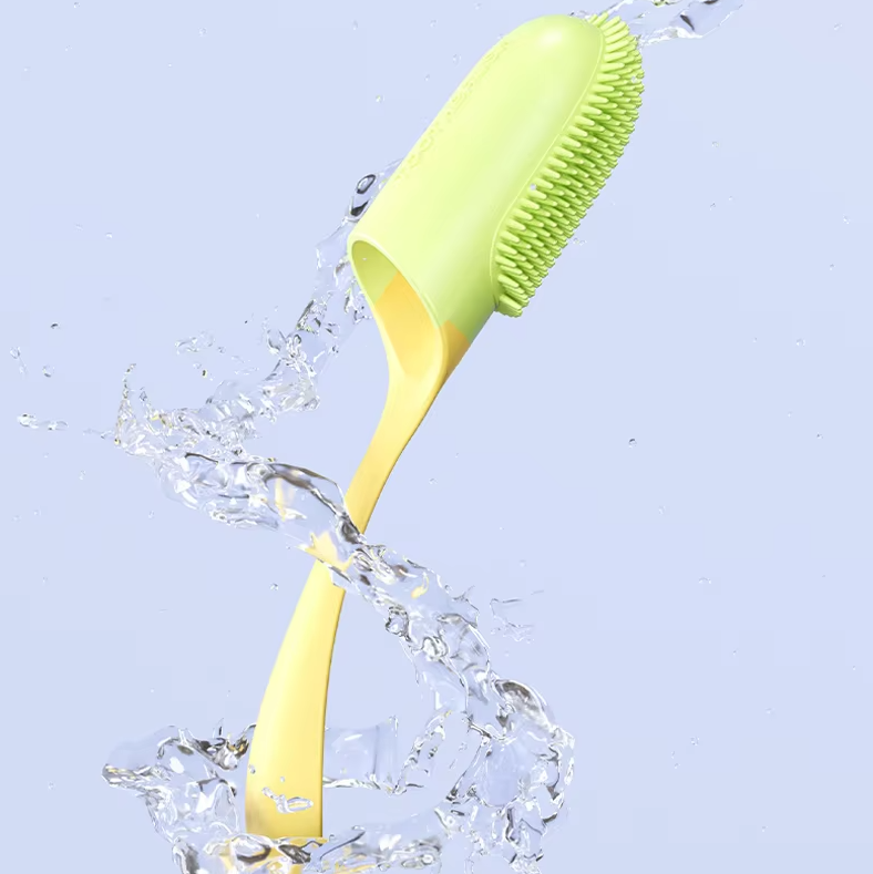 Toothbrush - Soft TPR Brush for Deep Oral Hygiene and Tongue Cleaning