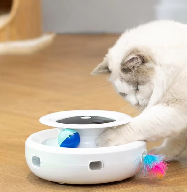 Interactive Cat Toy with LED Movement - Light