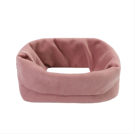 Comfortable Neck Cushion in Black and Purple for Relaxation