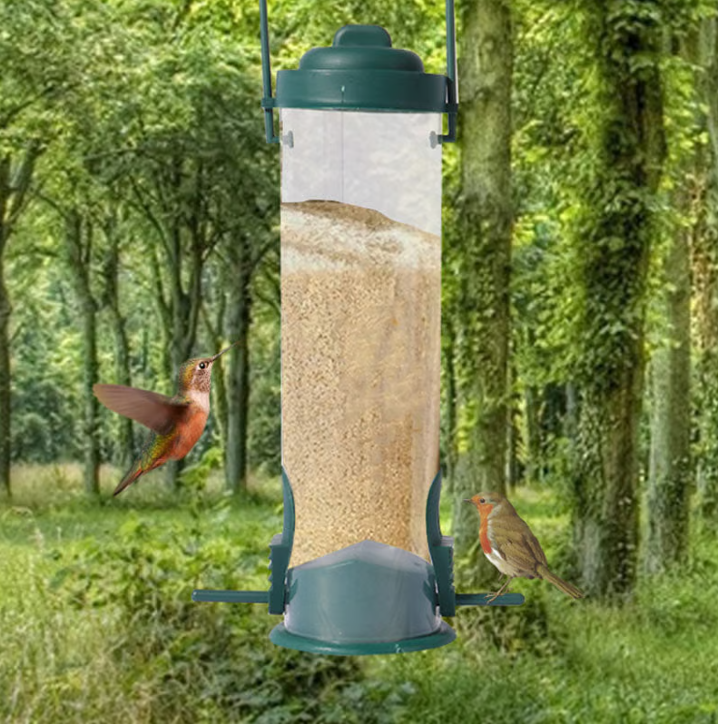 Squirrel-Resistant Bird Seed Feeder