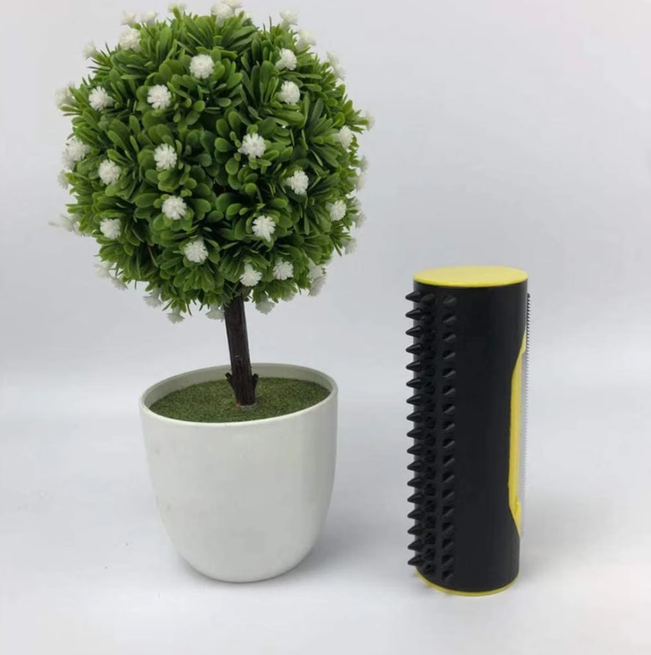 2-in-1 Dog Brush with Comb and Bristle Brush - Practical Grooming Tool for Pets