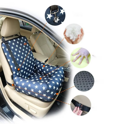Car Seat for Dogs - Safety Seat for Dogs with Straps and Soft Padding