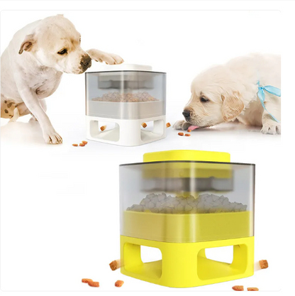 Dog Food Dispenser - Automatic Treat Dispenser for Pets