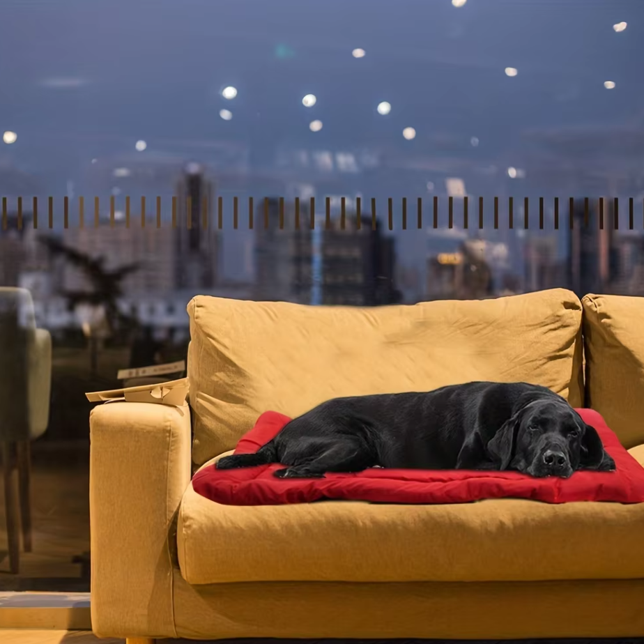 Travel Cushion for Dogs - Soft and Washable Dog Bed for Car Sofa Travel