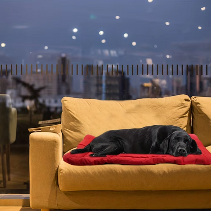 Travel Cushion for Dogs - Soft and Washable Dog Bed for Car Sofa Travel