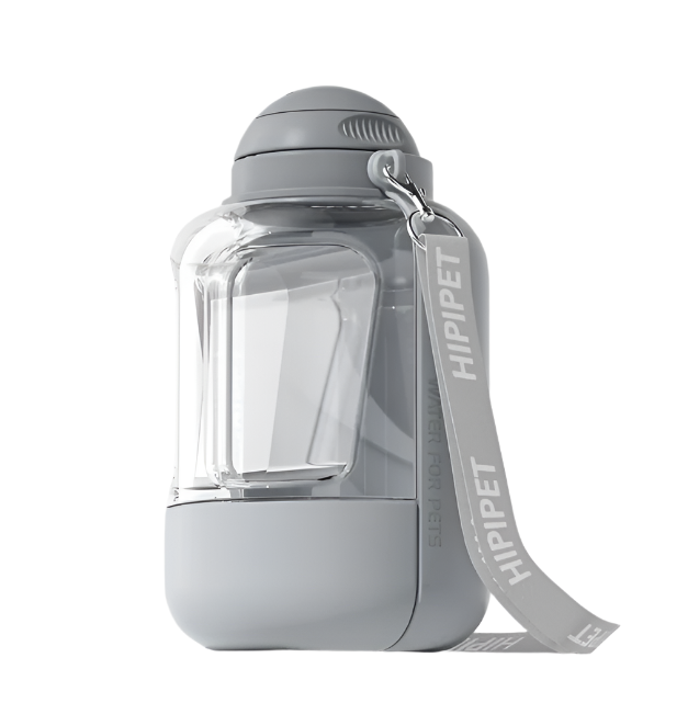 2-in-1 Dog Bottle – Water Bottle with Bowl for Travel